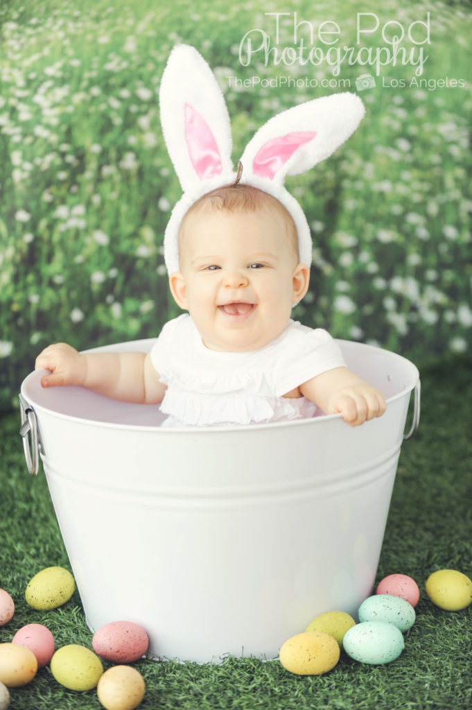 easterbunnyearsonbabyeastereggsphotograph Los Angeles based