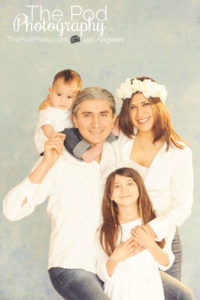 Dad-Shoulders-Mom-Kids-Headband-Family-Photography-West-Los-Angeles
