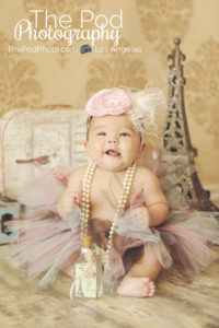 Studio-Paris-Set-Baby-Girl-Tutu-Headband-Best-Photographer-Pacific-Palisades