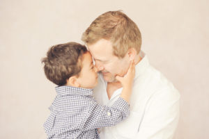Sweet-Daddy-Son-Portrait-Nose-To-Nose-Best-Photographer-Kids-And-Family-Brentwood