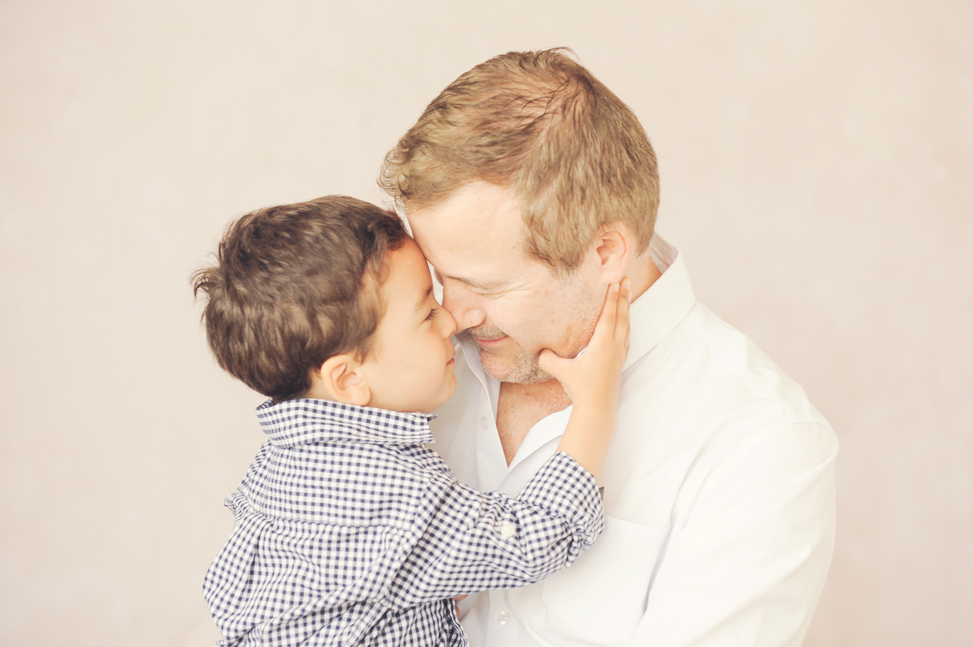 Sweet-Daddy-Son-Portrait-Nose-To-Nose-Best-Photographer-Kids-And-Family-Bre...