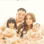 Family-Photography-Studio-Santa-Monica-Los-Angeles-Girls-White-Window-Snuggled-Bed