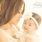 Mommy-And-Me-Nuzzled-Baby-White-Background-Studio-Best-Baby-Photos-Los-Angeles