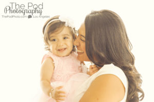 Best-Family-Portrait-Photographer-Mommy-And-Me-Nuzzle-Kisses-Sweet-Girls-Candid-White-Window-Glow-Playa-Del-Rey
