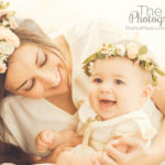 Mommy-And-Me-Bohemian-Headbands-Floral-Crowns-Candid-Photos-Vista-Del-Mar