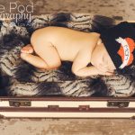 mom hat newborn baby edgy rocker photo styling inspiration los angeles