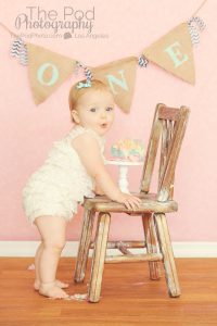 manhattan beach first birthday photographer