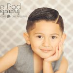 Best-Kids-Photographer-Santa-Monica-Handsome-Little-Model-Gray-Quatrefoil
