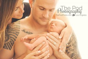 edgy-newborn-baby-family-photo