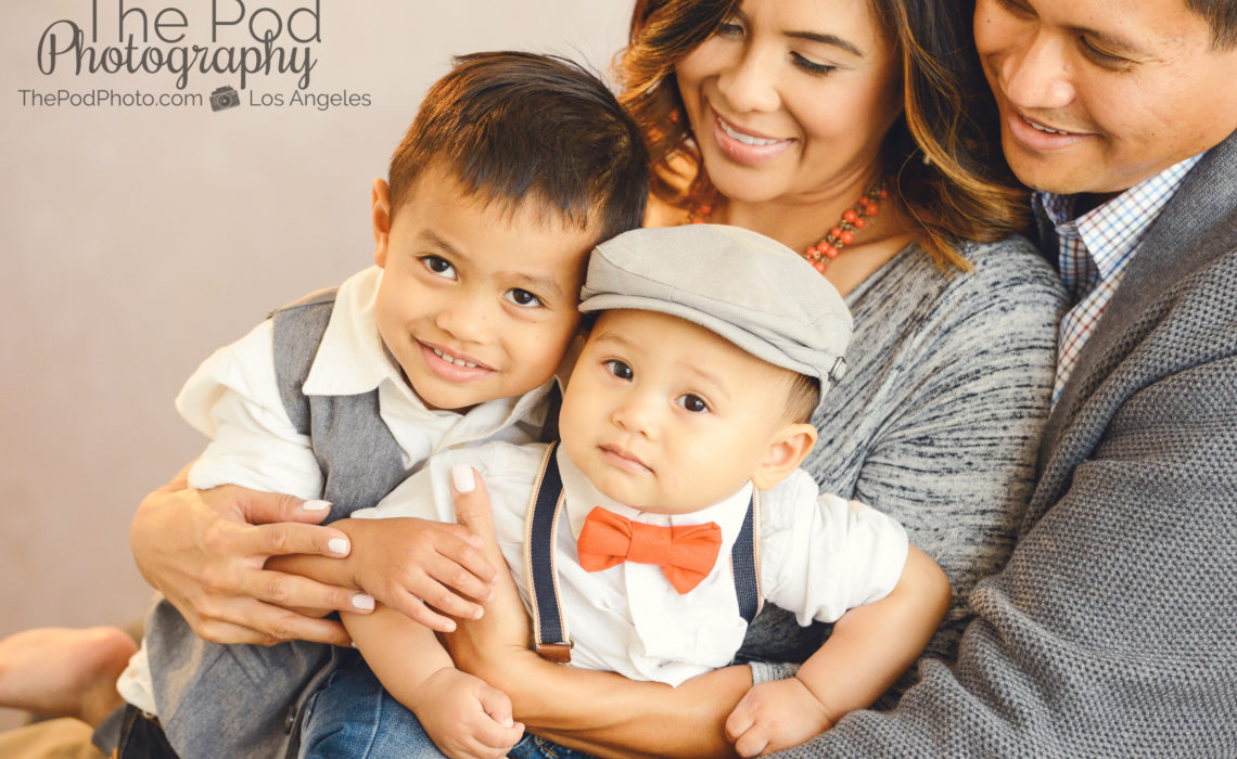 Brentwood Family Portrait - Los Angeles based photo studio, The Pod  Photography, specializing in maternity, newborn, baby, first birthday cake  smash and family pictures.