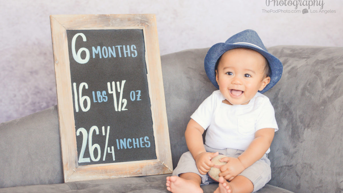 Liam is 6 Months Old! Adorable Baby and Family Pictures - Selah Images Inc.