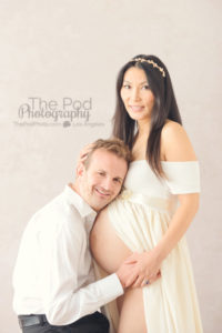 white-maternity-gown