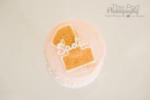 custom-smash-cake-pink-gold-white-los-angeles