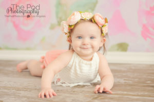 baby milestone portraits