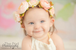 baby milestone portraits