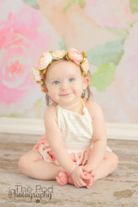 baby milestone portraits