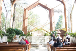 Photo of Wayfarer's Chapel in Rancho Palos Verdes for baby baptism