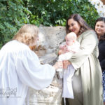 Four month baby getting baptized in iconic Los Angeles church Wayfarer's Chapel