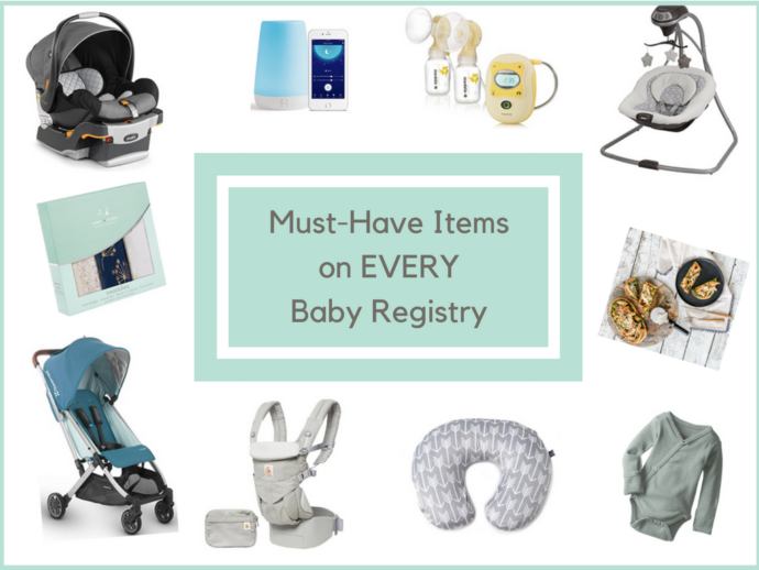 Baby registry clearance top items