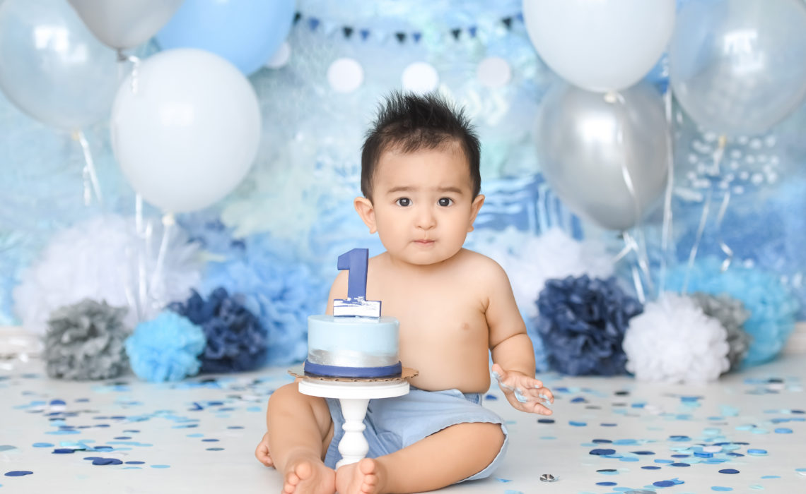 baby 1st birthday photography