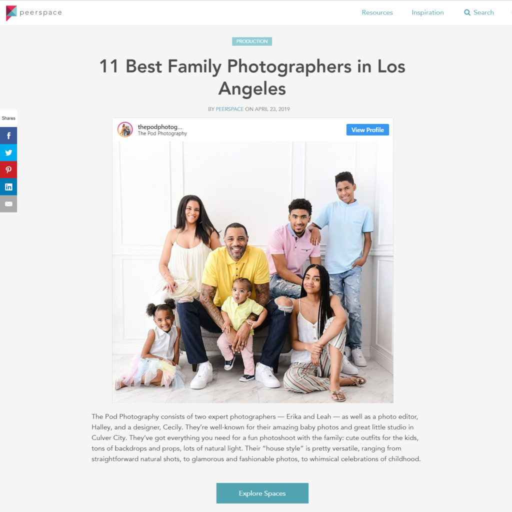 11 Bet Family Photographers in Los Angeles