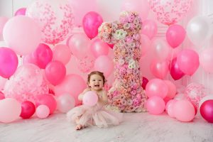 first birthday portraits