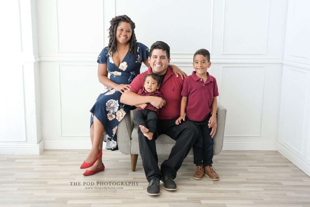 Holiday Family Mini Portrait Sessions Los Angeles - Los Angeles