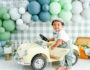 first-birthday-photoshoot-vintage-cake-smash-vintage-toy-car-culver-city