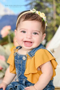 baby-girl-milestone-photography-7-months-sitting-up-santa-monica-pacific-northwest