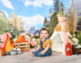 baby-girl-milestone-photography-7-months-sitting-up-santa-monica-pacific-northwest-outdoor-family