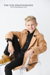 chic-family-portrait-stylish-boy-in-tan-coat