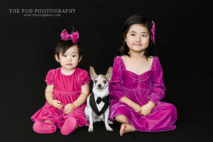 sisters-chihuahua-modern-family-photoshoot